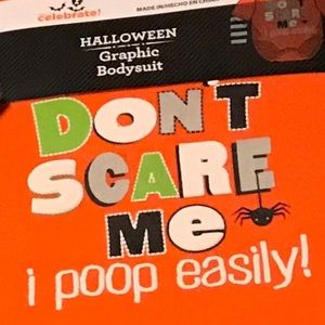 Halloween New born baby boy onesie.